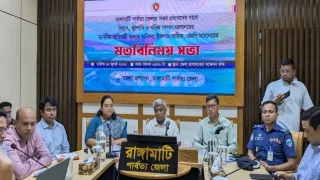 রাঙামাটিতে বন্যা পরিস্থিতির উন্নতি, দ্রুত পুনর্বাসনের আশ্বাস প্রতিমন্ত্রীর