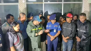 টানা বর্ষণ ও পাহাড়ি ঢলে বিপর্যস্ত রাঙামাটি, পরিদর্শনে পার্বত্য প্রতিমন্ত্রী